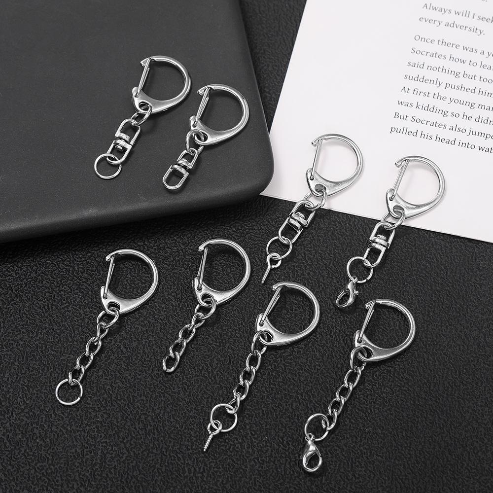 Jewelry Making Kit For Beginners - 10pcs Lobster Claw Clasp Key Ring
