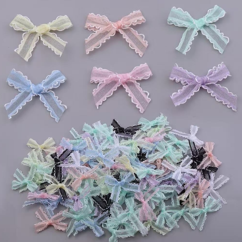 Jewelry Making Party For Adults - 20Pcs 4x4cm Small Size Satin Ribbon