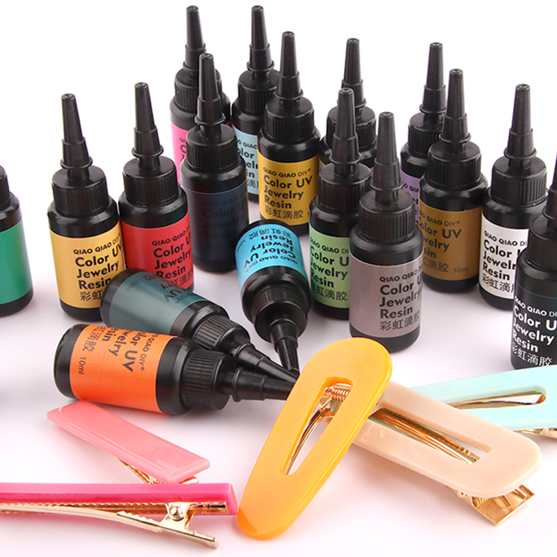 Jewelry Making Glue - Colorful Hard UV Resin Glue Ultraviolet