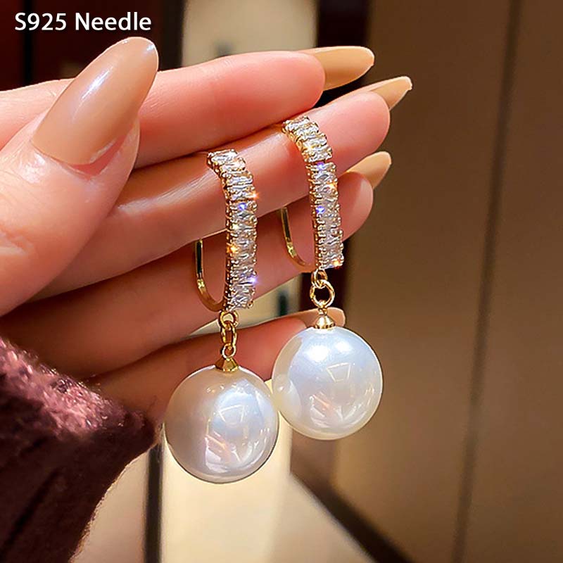 Beading Needle Fine - Silver Needle Dangle Earrings for Women