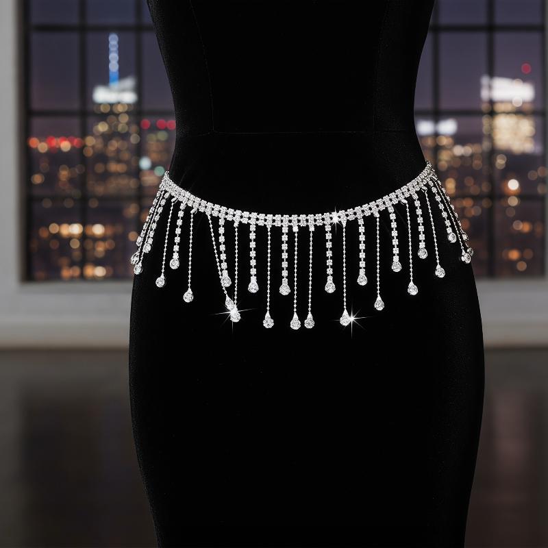 Sparkling Rhinestone Tassel Tr - Jewelry Making Party For Adults recension och pris