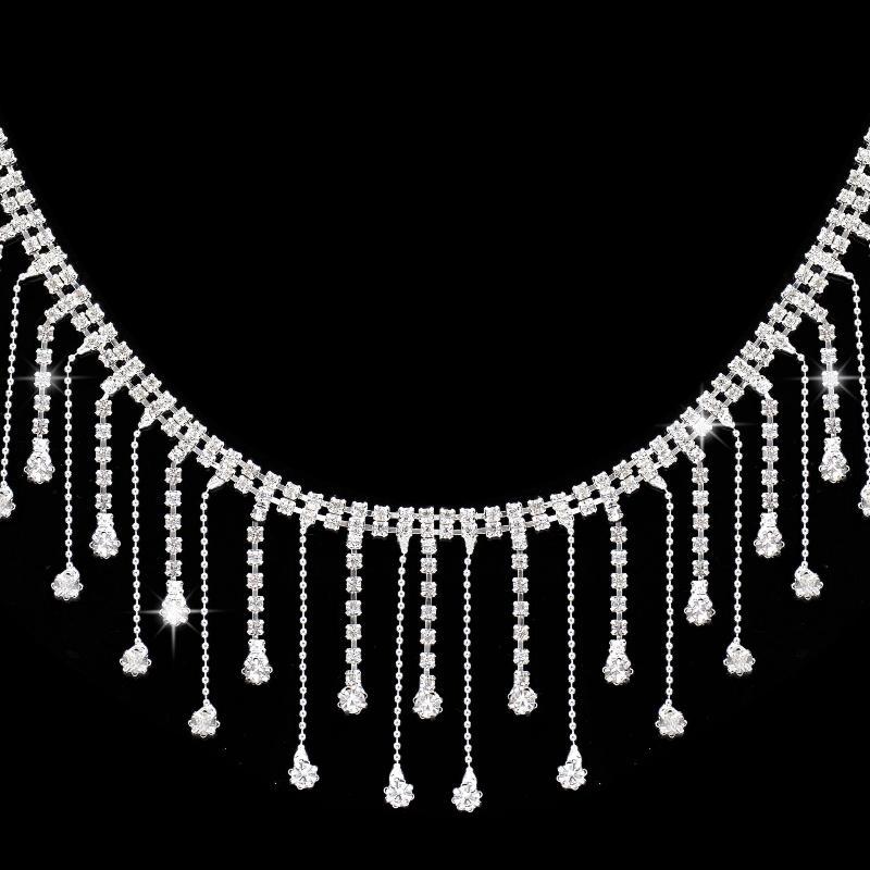Sparkling Rhinestone Tassel Tr - Jewelry Making Party For Adults recension och pris