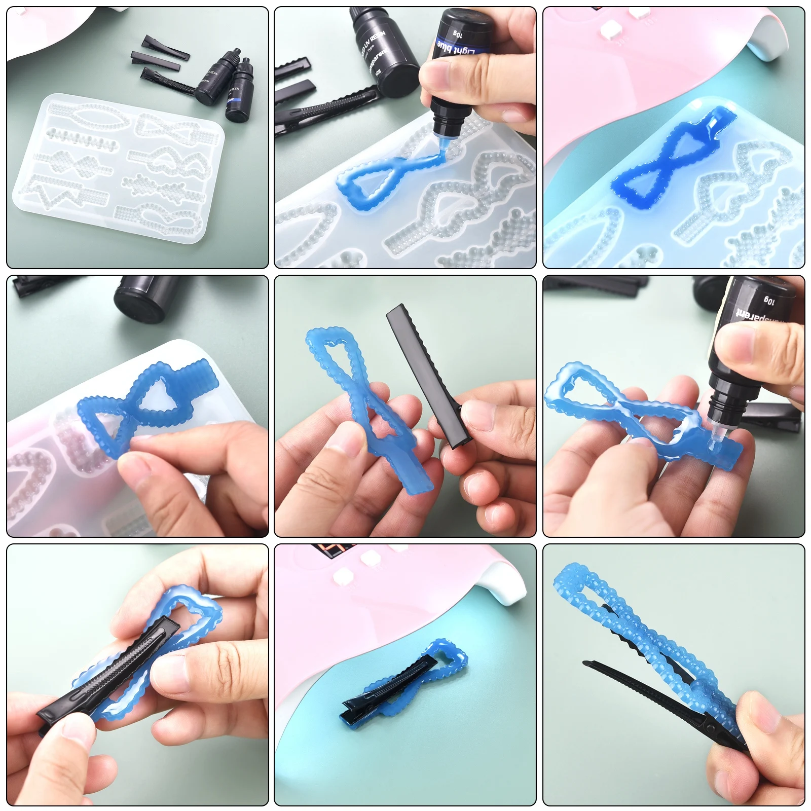 17 Colors UV Resin Glue 10ml E - Jewelry Making Glue recension och pris
