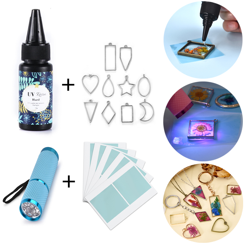 UV Resin Glue Quick Drying Har - Jewelry Making Glue recension och pris