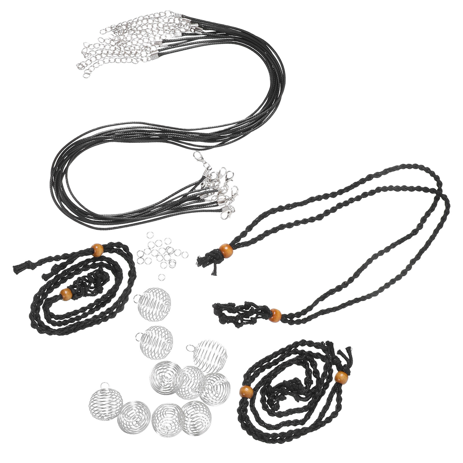 1Set Black Iron Wire and Waxed - Jewelry Making Kit For Beginners recension och pris