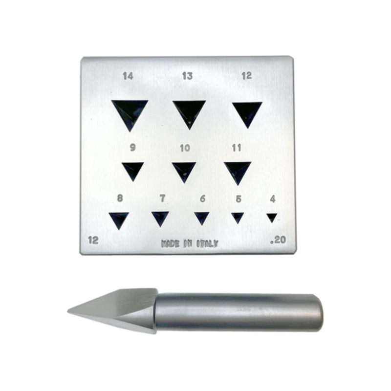 OMO Triangle Bezel Block with  - Xtool Jewelry Making recension och pris