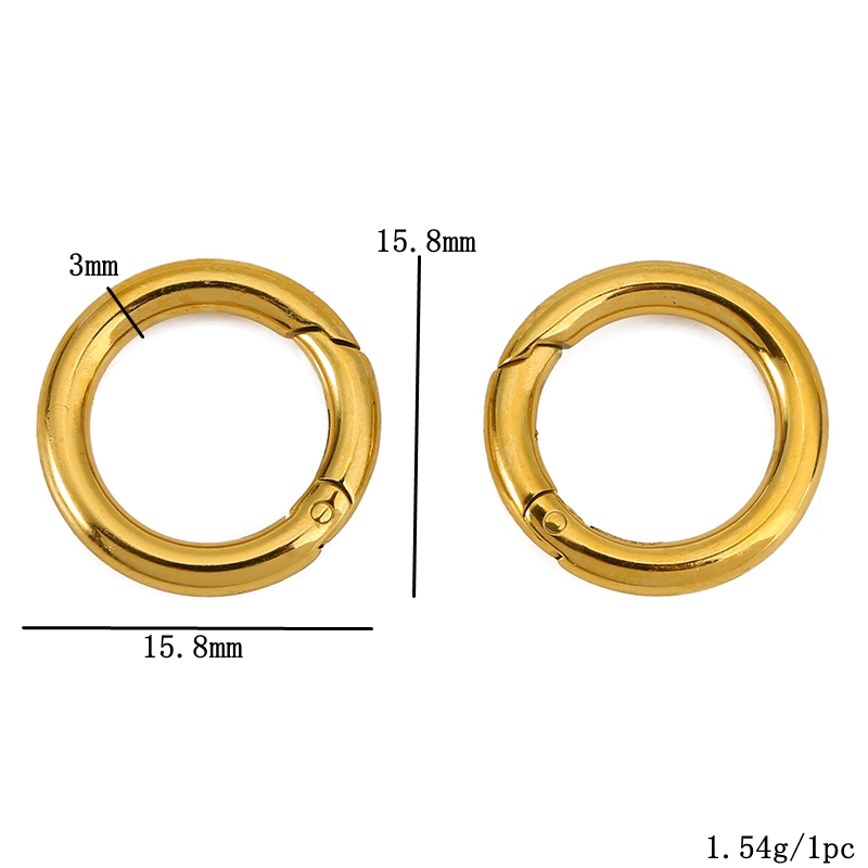 2pcs Stainless Steel Clasps He - Jewelry Making Kit For Beginners recension och pris