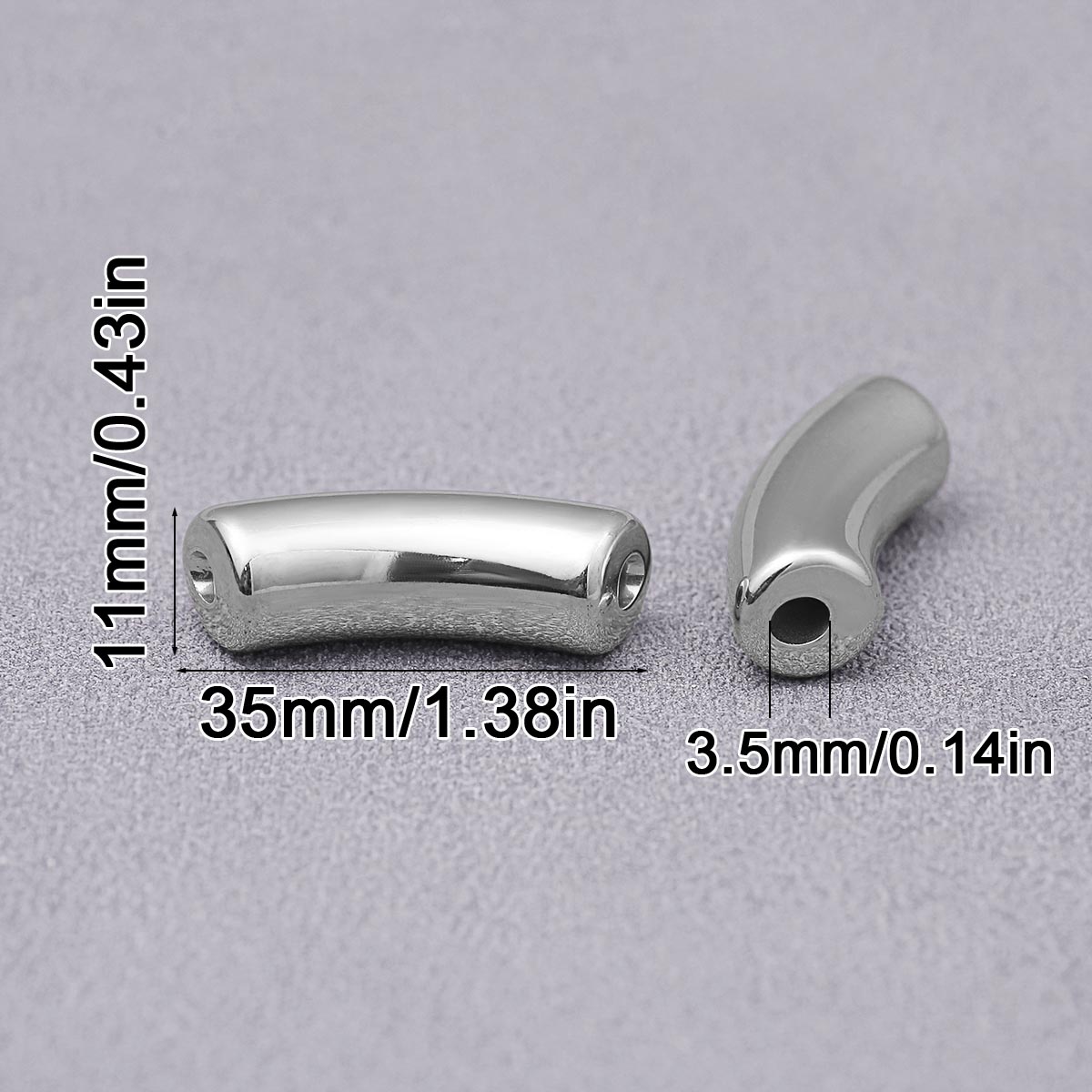 5/10/20pcs Acrylic Gold Plated - Beading Needle Fine recension och pris