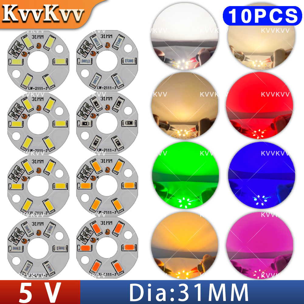 10PCS LED 5V 3W Color Lamp Bea - Jewelry Making Board recension och pris