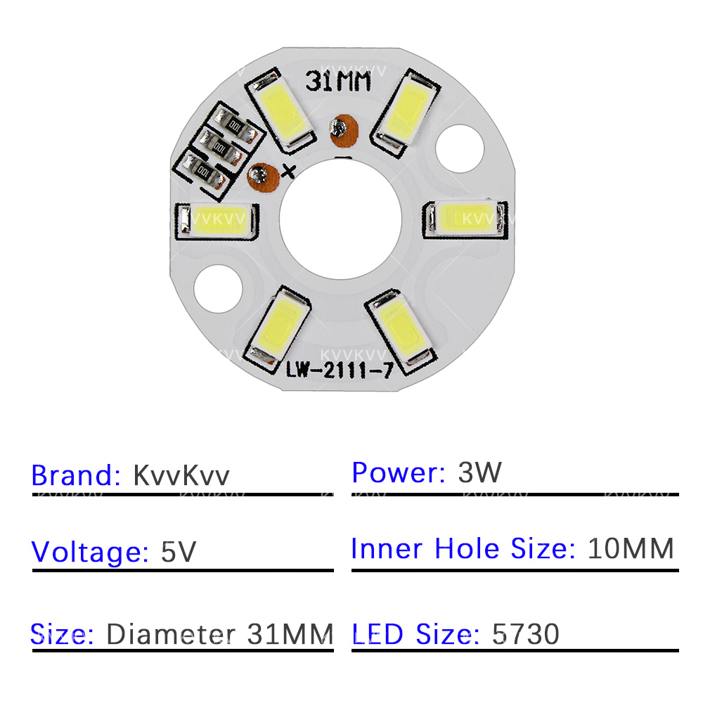 10PCS LED 5V 3W Color Lamp Bea - Jewelry Making Board recension och pris