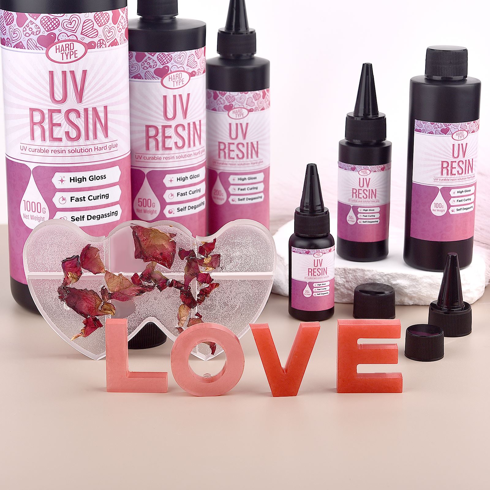 UV Resin Glue Transparent Epox - Jewelry Making Glue recension och pris