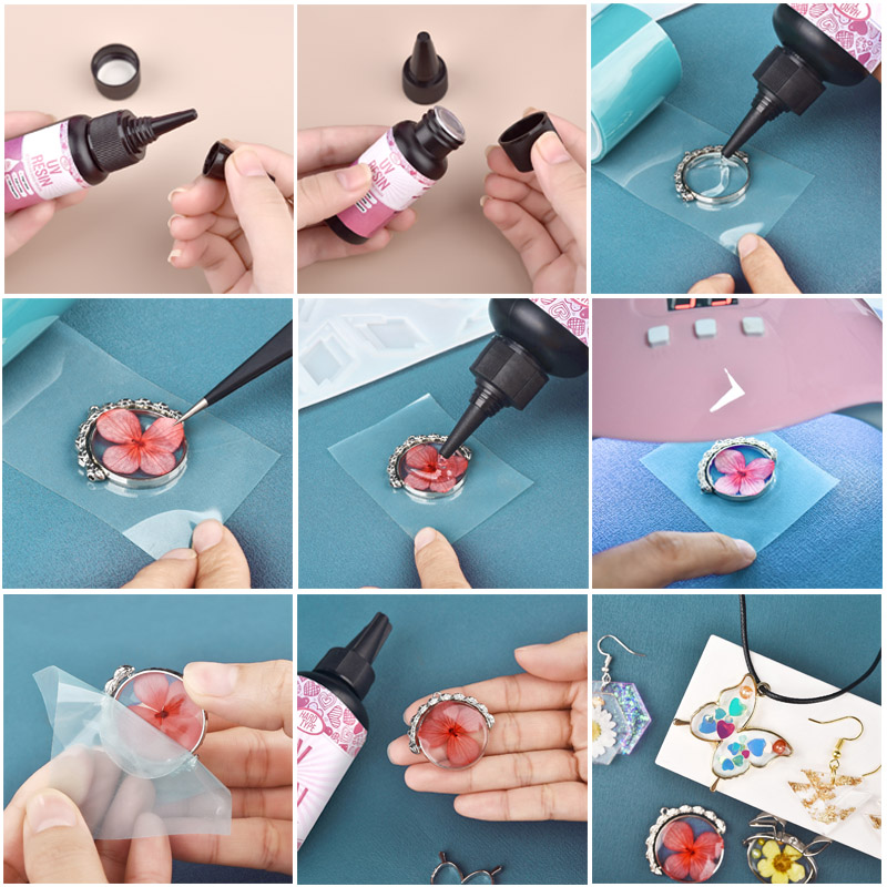 UV Resin Glue Transparent Epox - Jewelry Making Glue recension och pris