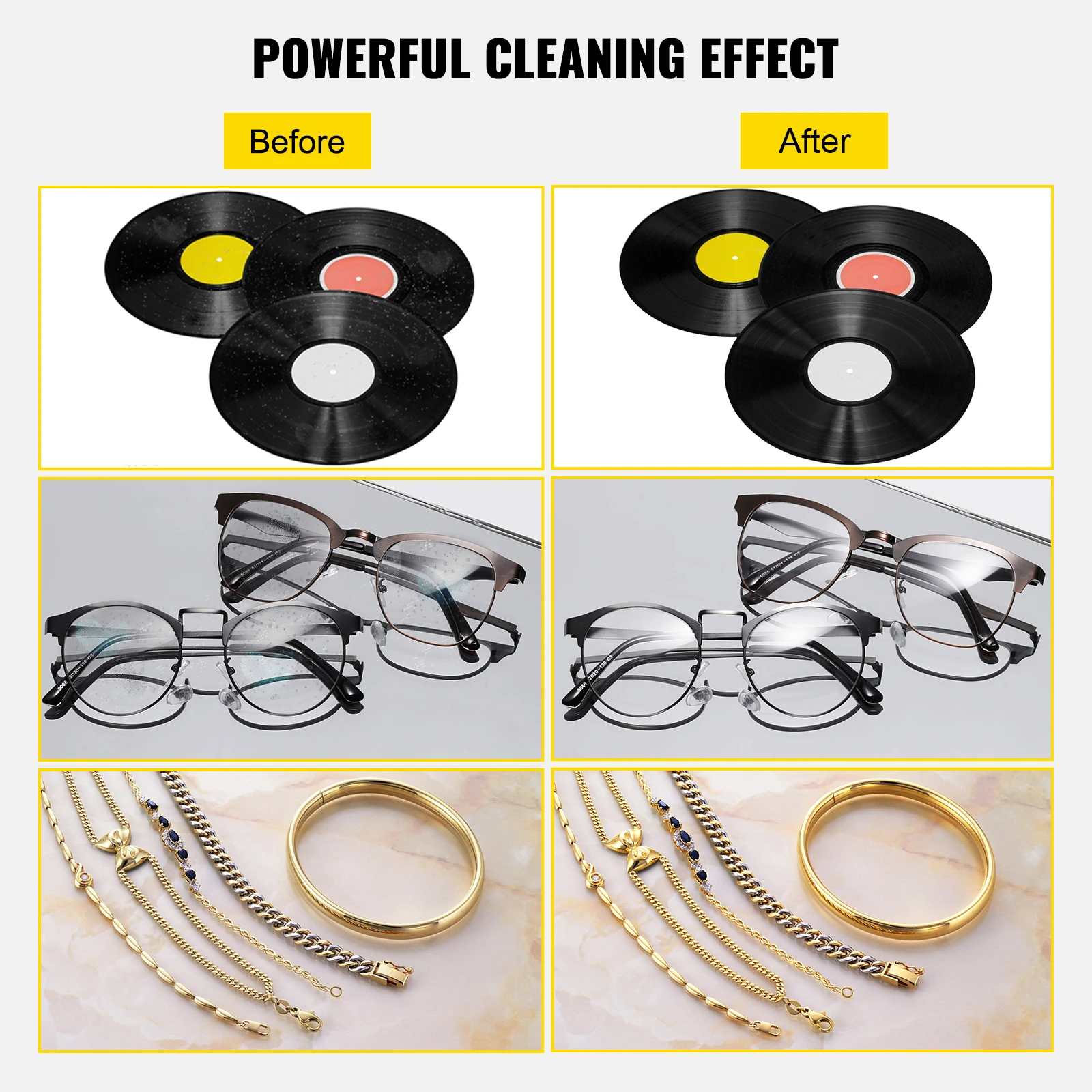 SIHAO 6L Vinyl Record Cleaner  - Jewelry Making Equipment recension och pris