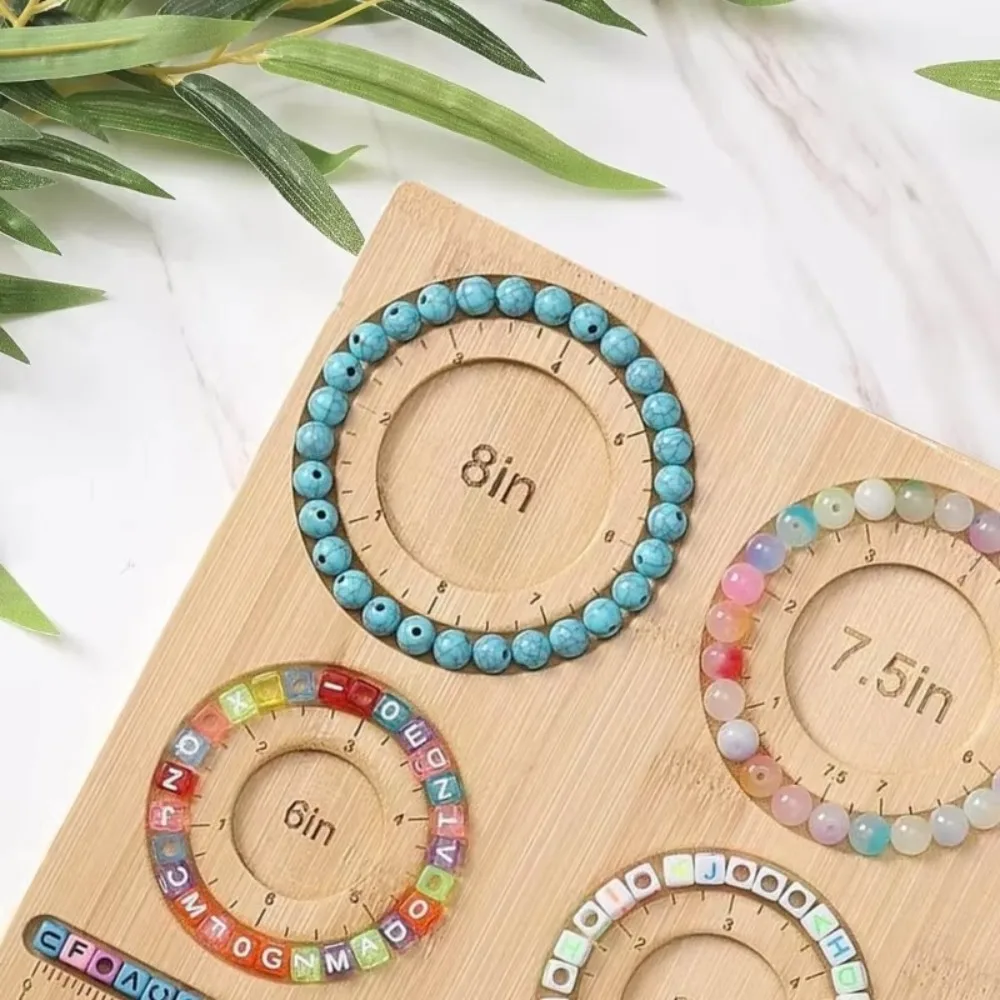 8 Type Wooden Flocked Beading  - Jewelry Making Board recension och pris