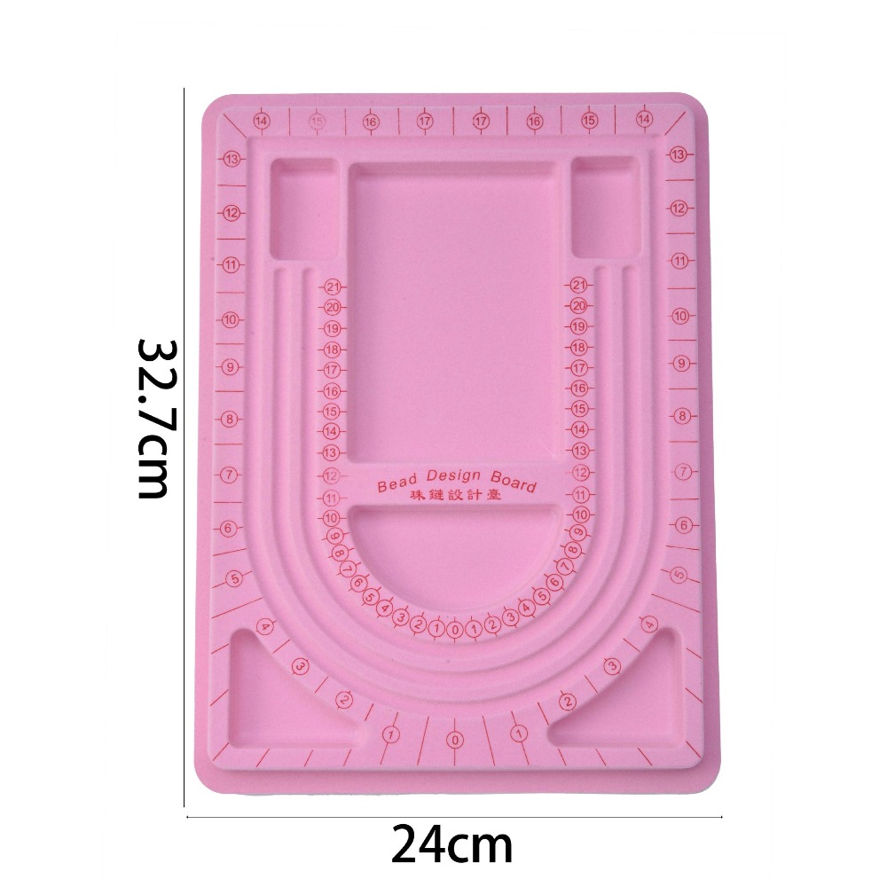 Colorful Flockeda Bead Board F - Jewelry Making Board recension och pris