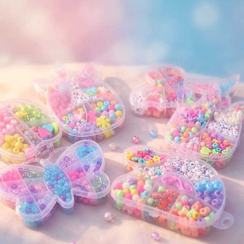 Colorful Bead Kit with Assorte - Jewelry Making Kits For Kids recension och pris