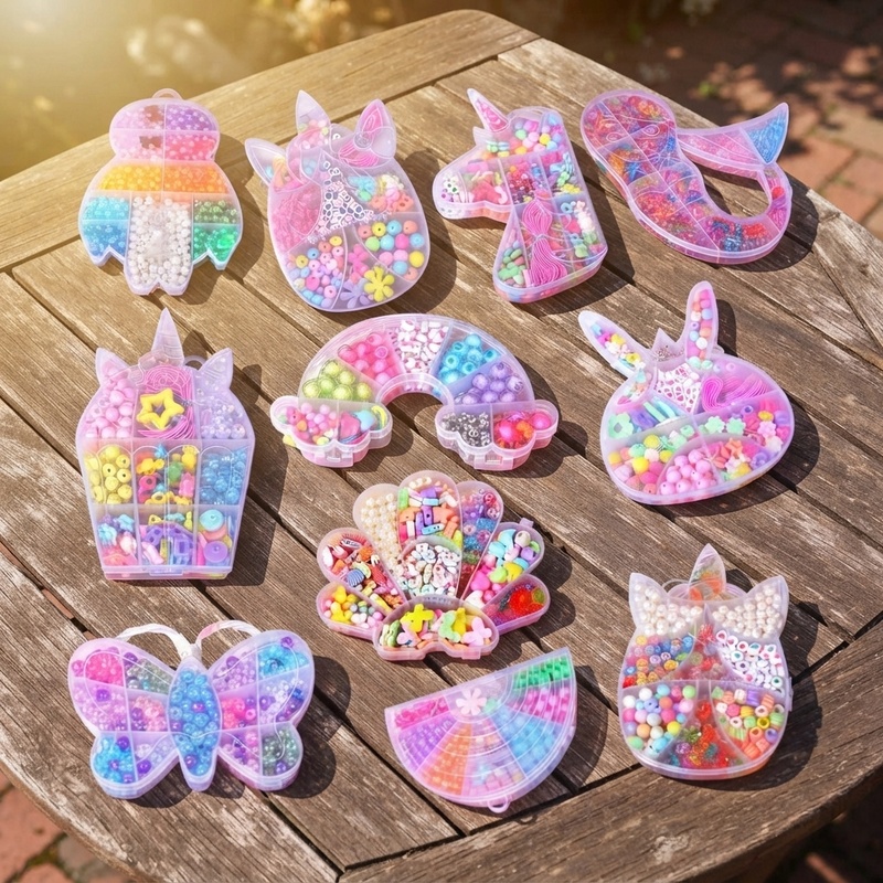 Colorful Bead Kit with Assorte - Jewelry Making Kits For Kids recension och pris