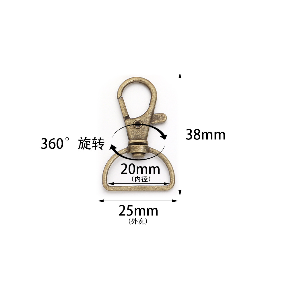 10pcs/lot Metal Swivel Clasps  - Jewelry Making Kit For Beginners recension och pris
