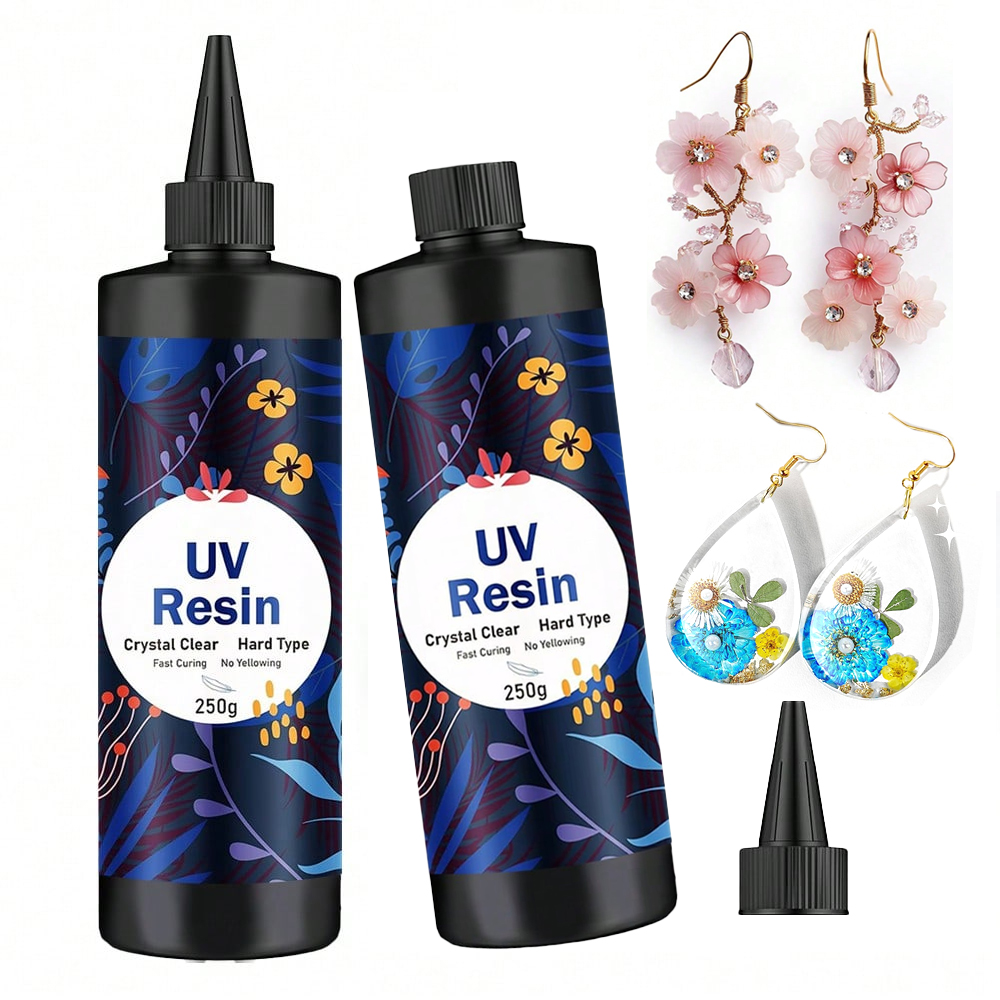 250g/500g UV Resin Clear Hard  - Jewelry Making Glue recension och pris