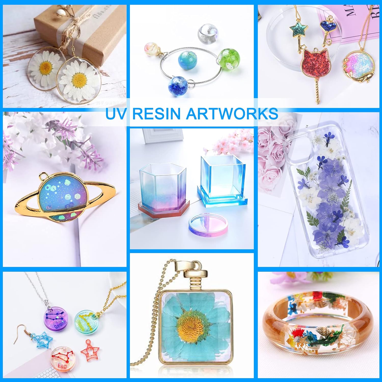 250g/500g UV Resin Clear Hard  - Jewelry Making Glue recension och pris