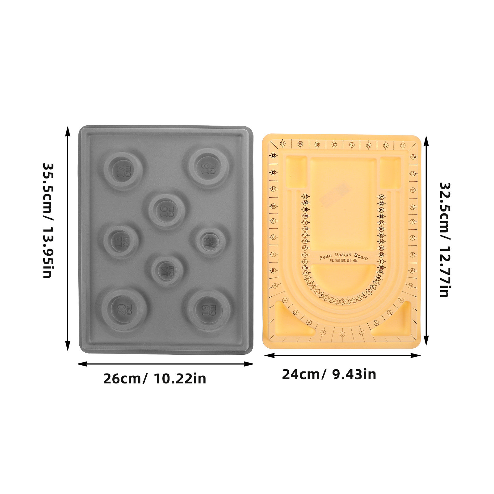 2Pcs Bead Jewelry Making Board - Jewelry Making Board recension och pris
