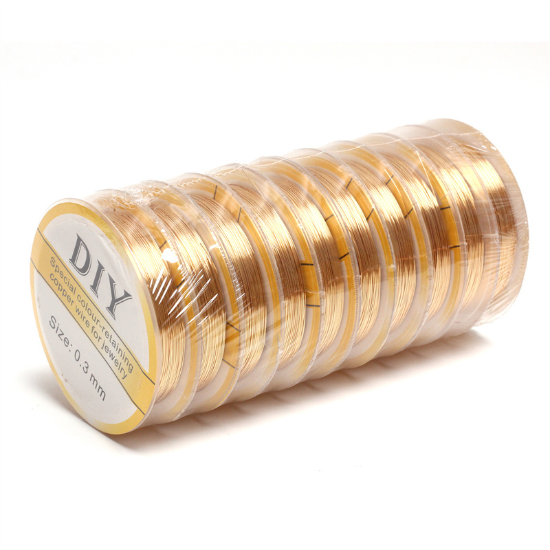 1Roll Silver Copper Wire 0.3/0 - Jewelry Making Equipment recension och pris