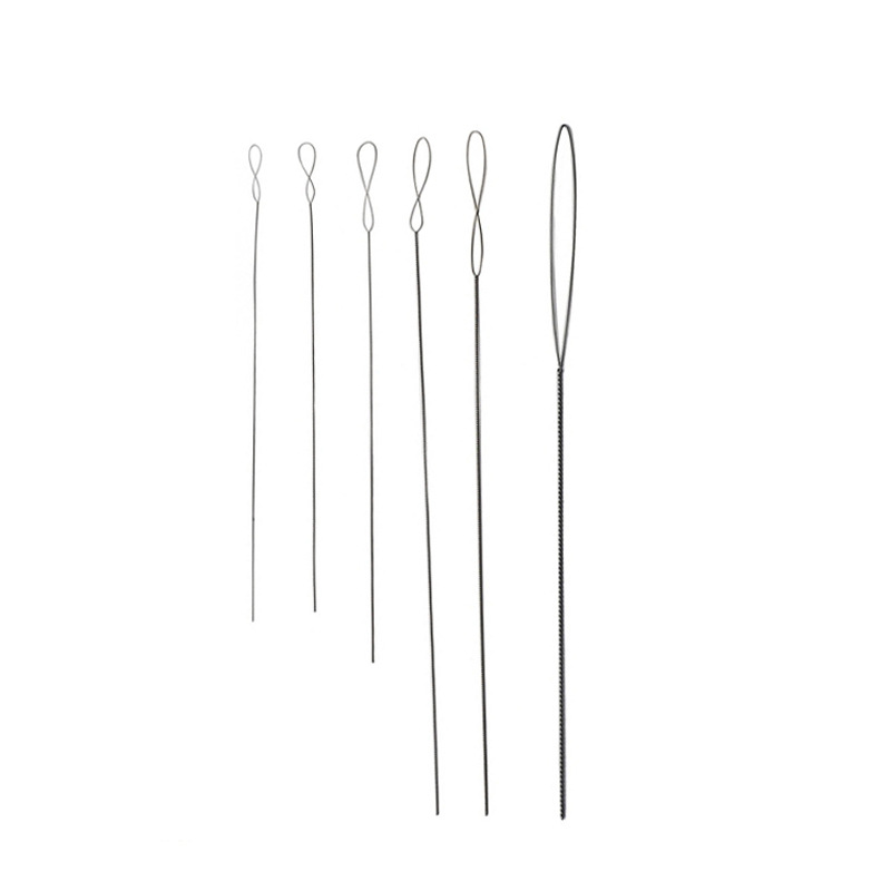 6pcs/lot Oar 0.15-0.7mm twist  - Beading Needle Fine recension och pris