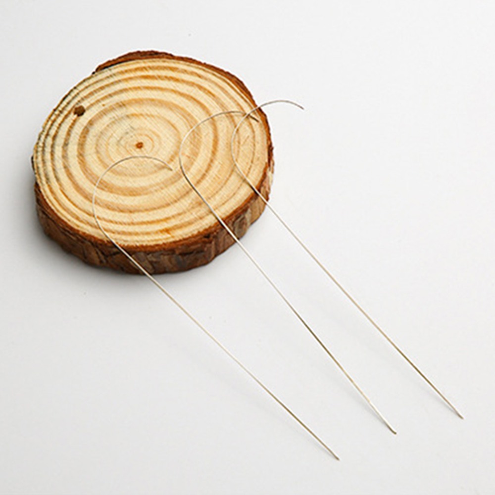 3pcs Stainless Steel Curved Ho - Beading Needle Fine recension och pris