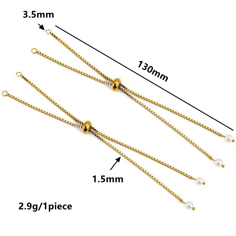 3pcs Stainless Steel Glue Bead - Jewelry Making Glue recension och pris