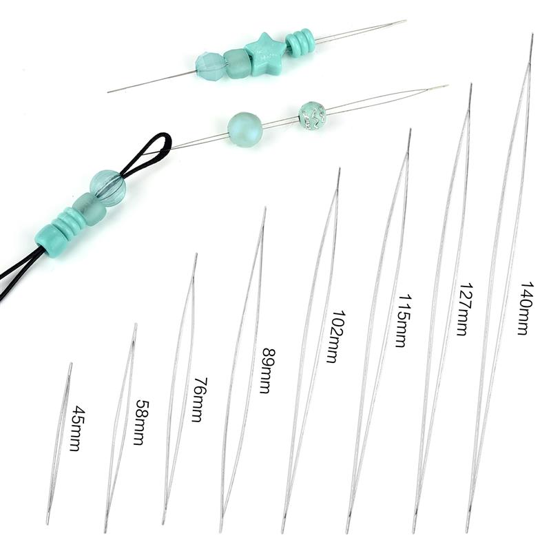 1set Open Beading Needles Pins - Beading Needle Fine recension och pris