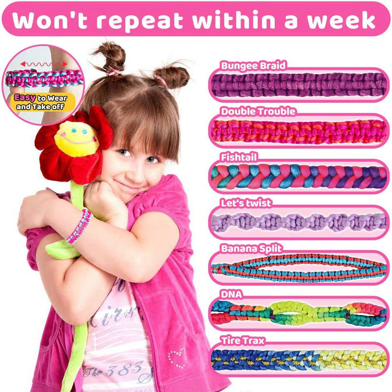 Friendship Bracelet Making Kit - Jewelry Making For Birthday Party recension och pris
