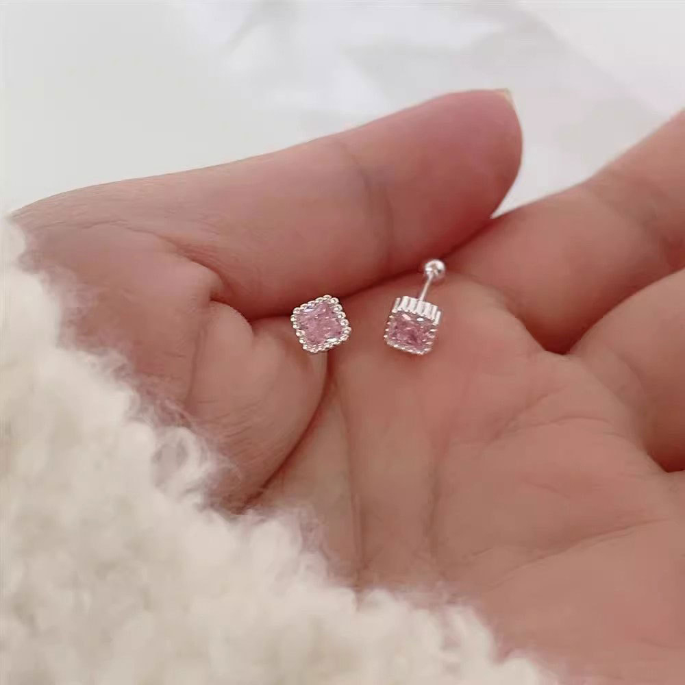925 Silver Needle Zircon Squar - Beading Needle Fine recension och pris