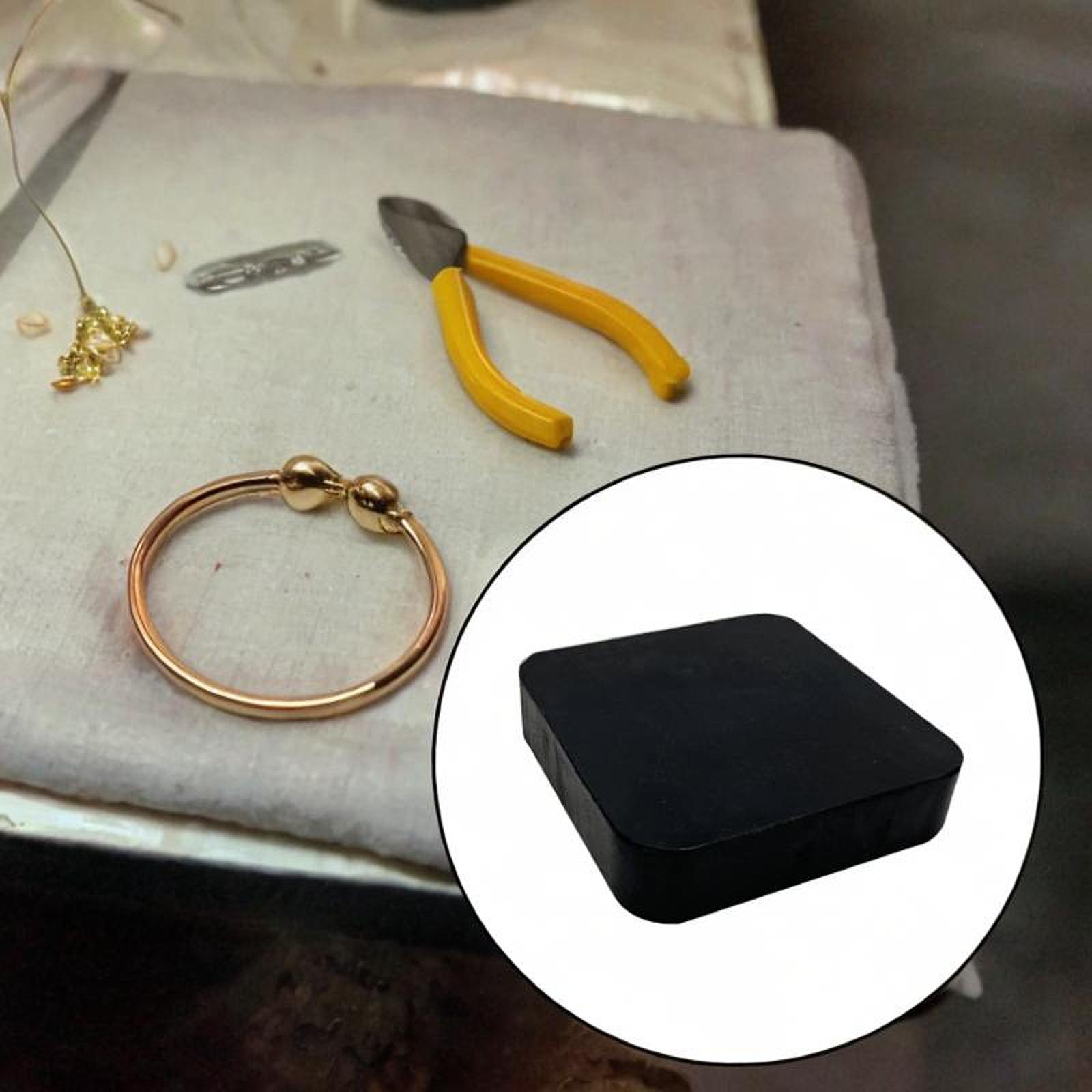 Rubber Bench Block Stamping Ba - Xtool Jewelry Making recension och pris