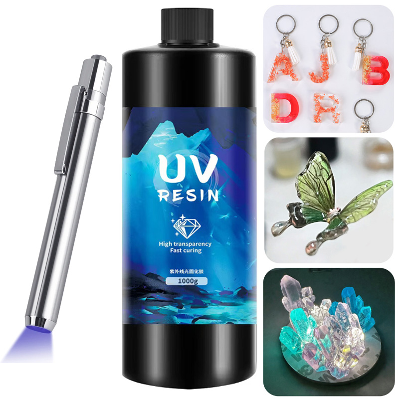 Transparent Epoxy Resin UV Glu - Jewelry Making Glue recension och pris
