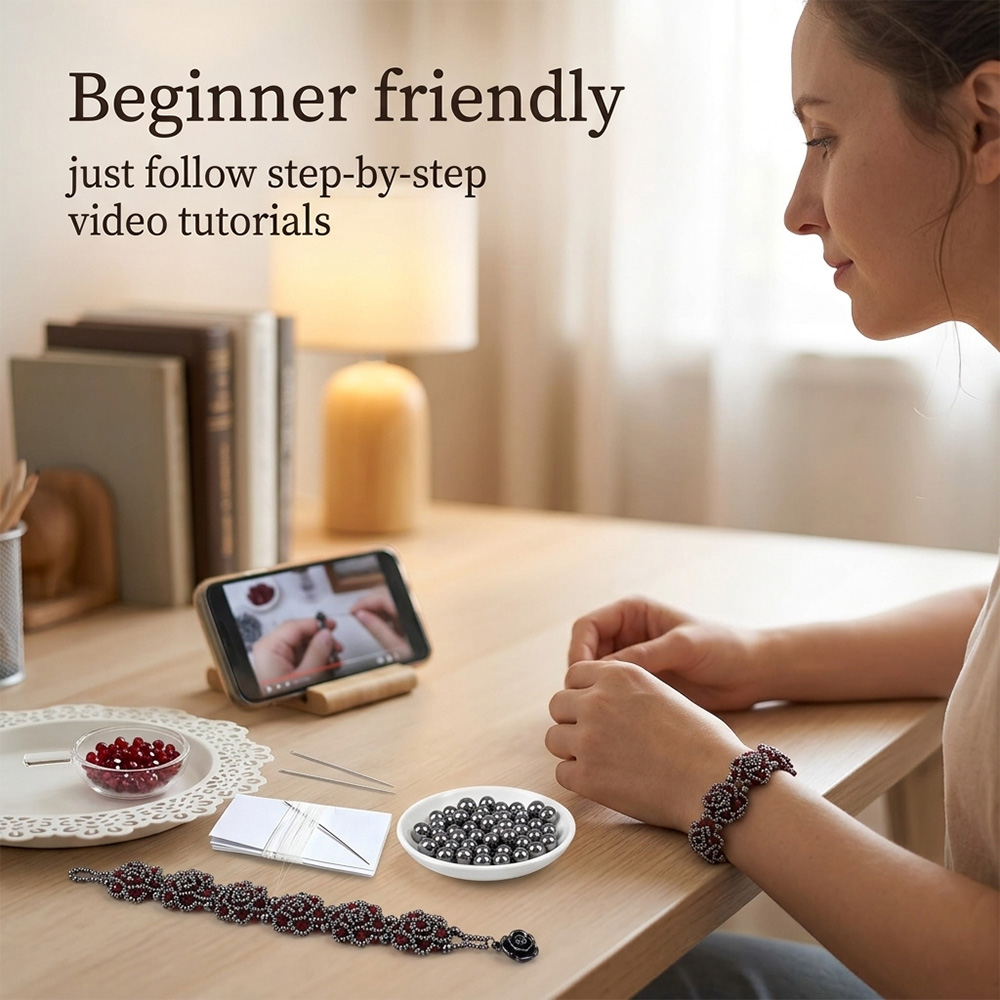 DIY Jewelry Bracelet Making Ki - Jewelry Making Party For Adults recension och pris