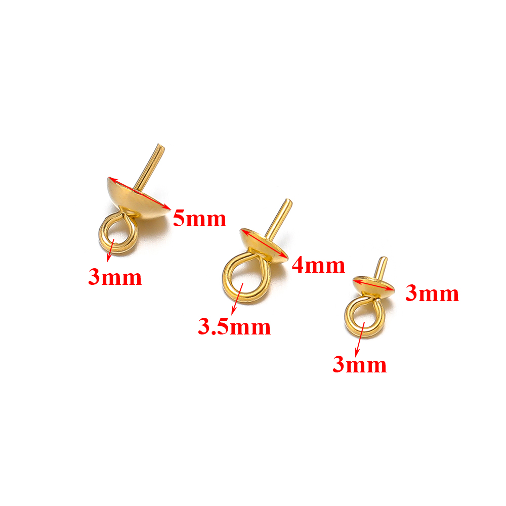 50/100pcs Stainless Steel Gold - Beading Needle Fine recension och pris