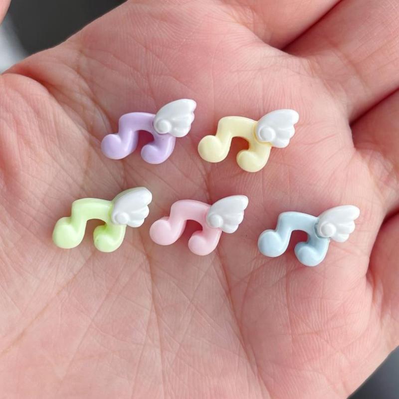 Resin Music Note Charms Cute P - Jewelry Making Party For Adults recension och pris