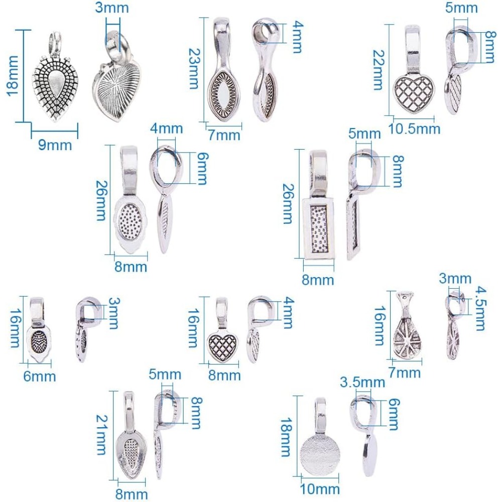 200 Pieces 10 Style Tibetan Si - Jewelry Making Glue recension och pris