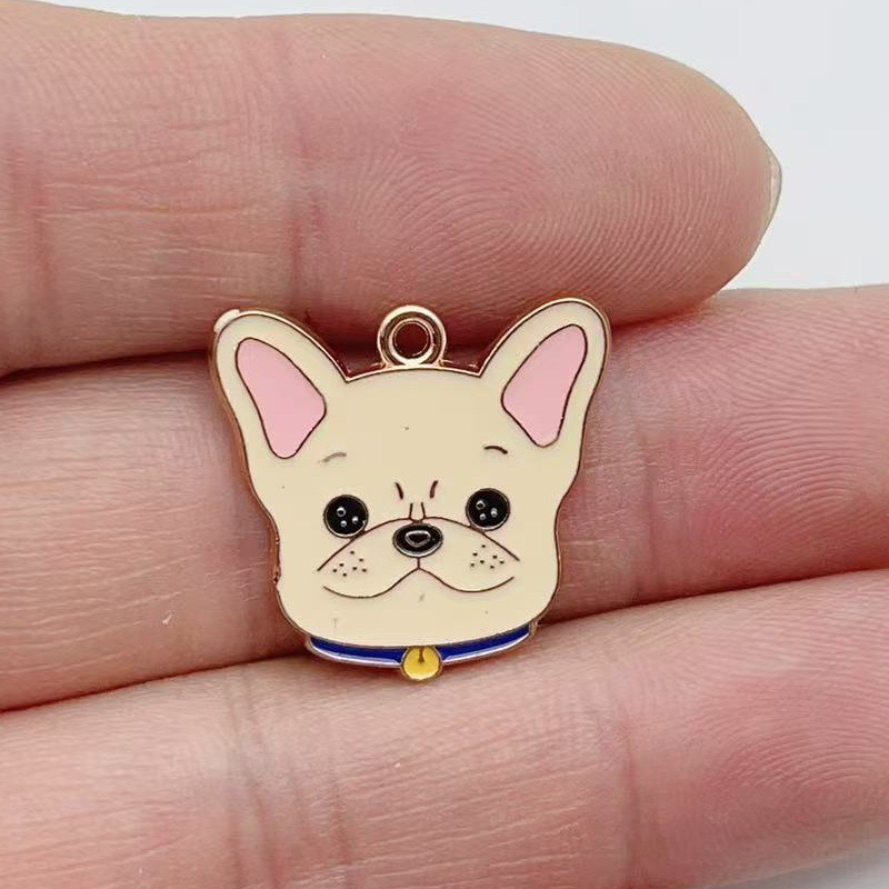 12pcs cartoon pet spotted dog  - Jewelry Making For Birthday Party recension och pris