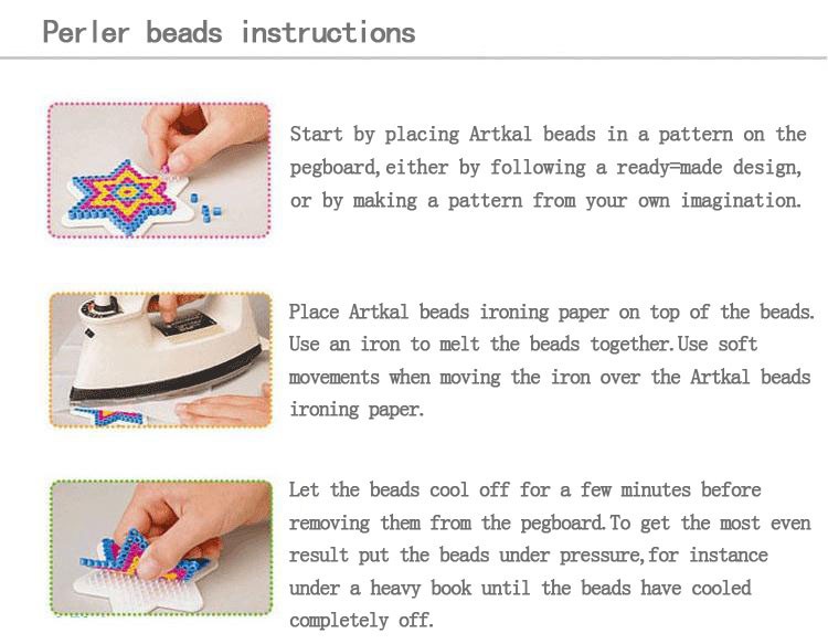 4Pcs 2.6mm Hama Beads Square L - Jewelry Making Board recension och pris