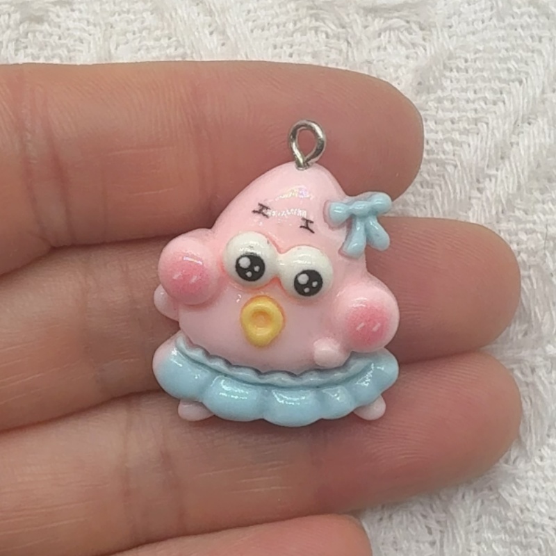 10pcs cartoon resin pendant, D - Jewelry Making For Birthday Party recension och pris