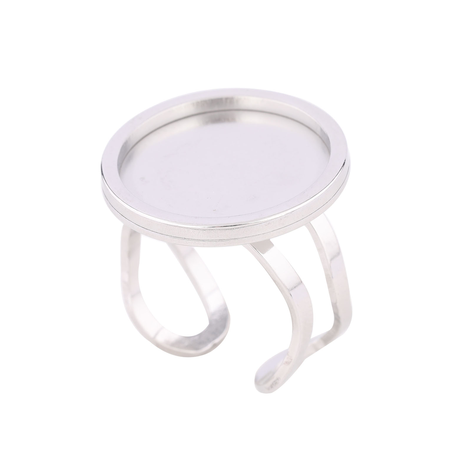 5pcs 18mm Round Cabochon Ring  - Jewelry Making Beginners recension och pris