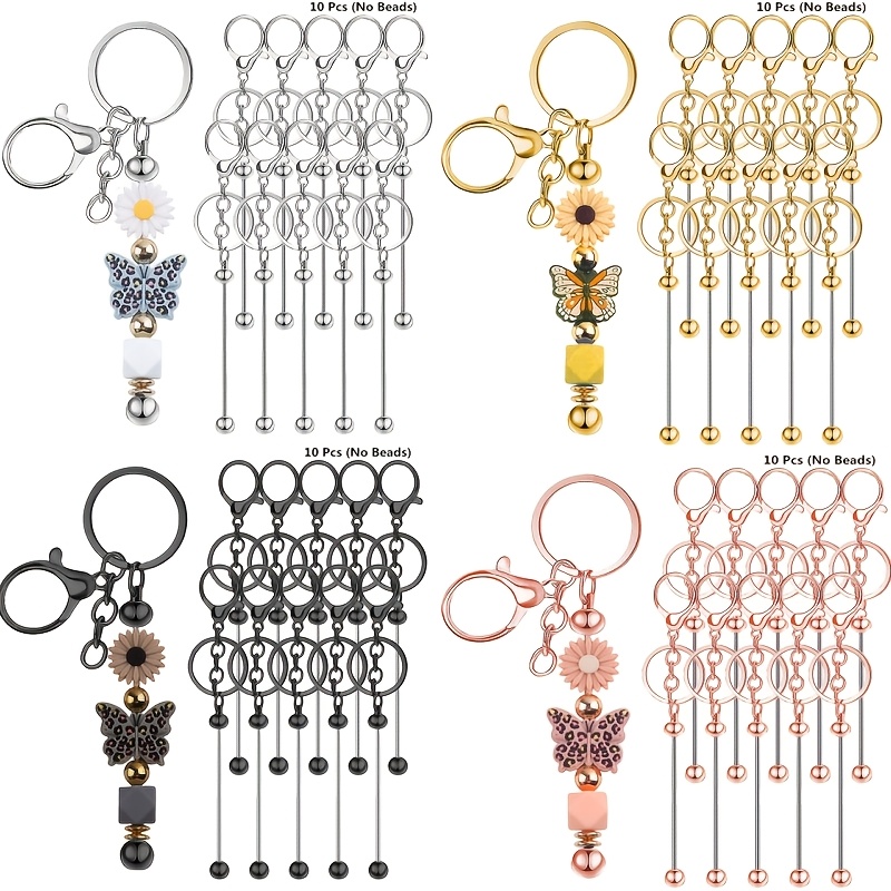 10pcs DIY Unique Blank Beaded  - Jewelry Making Beginners recension och pris