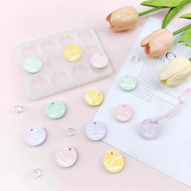 12 Holes Constellation Pendant - Jewelry Making Glue recension och pris