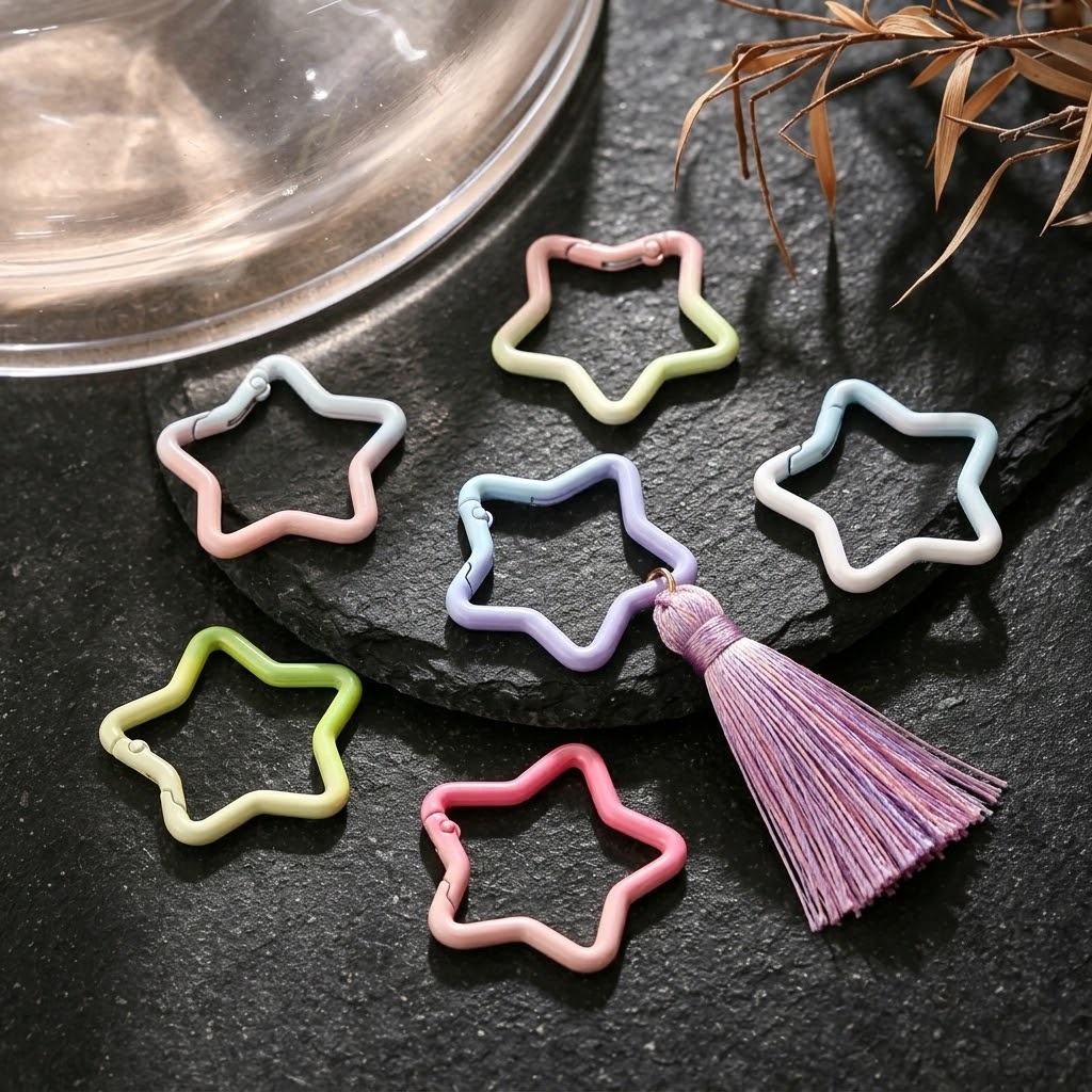 5PCS Gradient Star Shape Sprin - Jewelry Making Kit For Beginners recension och pris